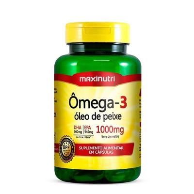 Ômega 3 Maxinutri 1000mg 120 Cápsulas