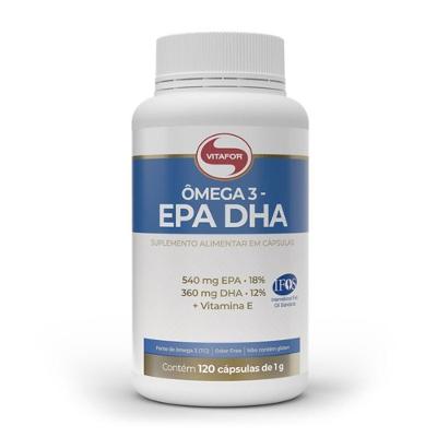 Ômega 3 EPA DHA Vitafor 1g 120 Cápsulas
