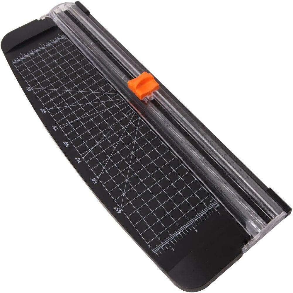 Guilhotina De Papel A4 Com Proteção Corta Até 12 Folhas Com Precisão - 3