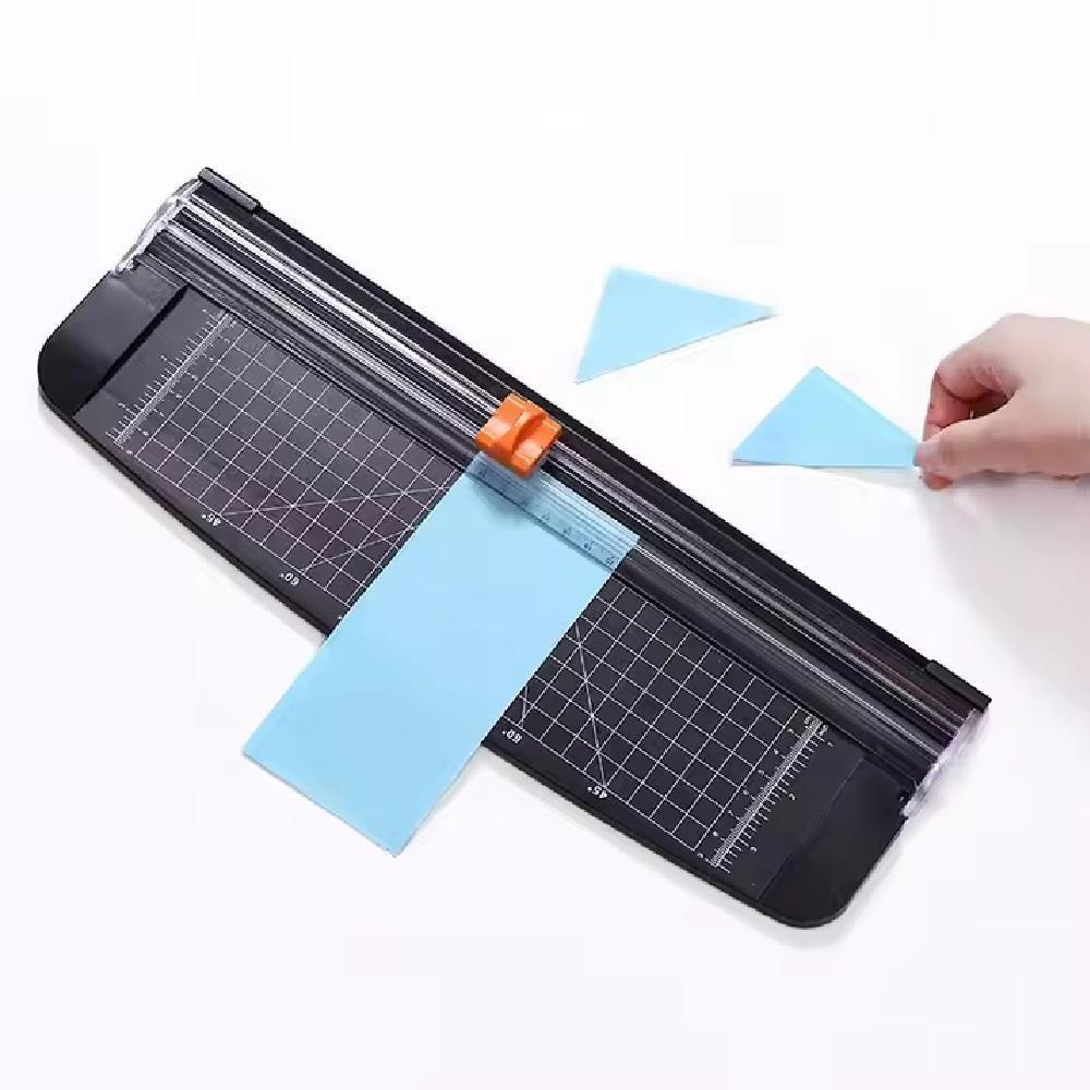 Guilhotina De Papel A4 Com Proteção Corta Até 12 Folhas Com Precisão - 5