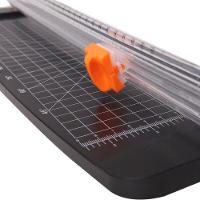 Guilhotina De Papel A4 Com Proteção Corta Até 12 Folhas Com Precisão