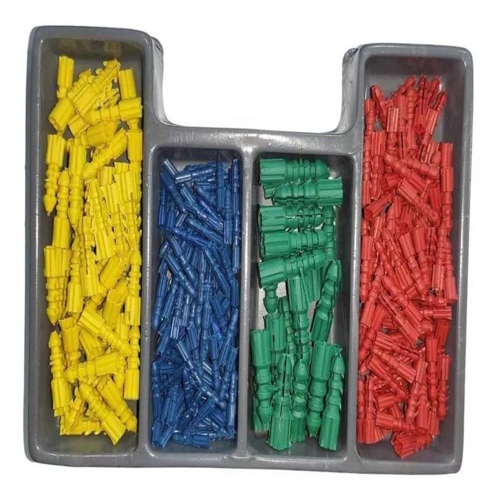 Jogo De Brocas, Bits E Buchas Com 300 Peças Kit Completo Para Perfuração E Fixação - 6