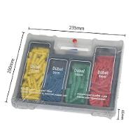 Jogo De Brocas, Bits E Buchas Com 300 Peças Kit Completo Para Perfuração E Fixação - 7