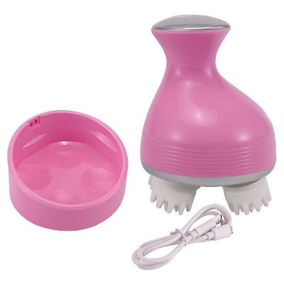 Massageador Elétrico De Cabeça E Corpo Rosa Alívio Do Estresse E Relaxamento Profundo
