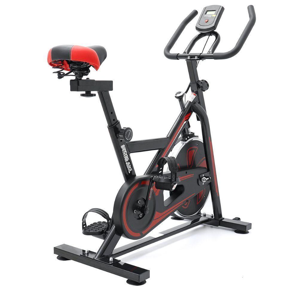 Bicicleta Spinning Ergométrica Semi Profissional Fo-909 Com Computador Digital 120kg - 1