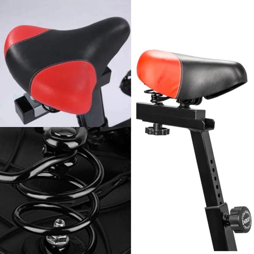 Bicicleta Spinning Ergométrica Semi Profissional Fo-909 Com Computador Digital 120kg - 7