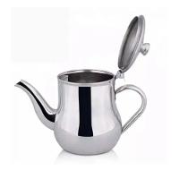 Bule De Inox 280ml Com Tampa E Filtro Café, Chá, Leite E água Quente - 8