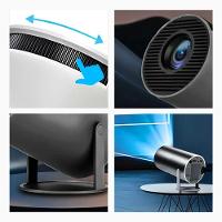 Projetor Smart Portátil Ultra Hd 4k Tela De 40 A 130 Com Wi-fi E Bluetooth Branco