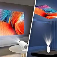 Projetor Smart Portátil Ultra Hd 4k Tela De 40 A 130 Com Wi-fi E Bluetooth Branco - 5