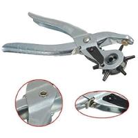 Kit Alicate Furador Vazador E Ilhoses 2 Em 1 Profissional Com 100 Ilhós - 5