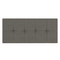Cabeceira Painel Nina Para Cama Box Casal 140 Cm Linho Cor A26 Grafite