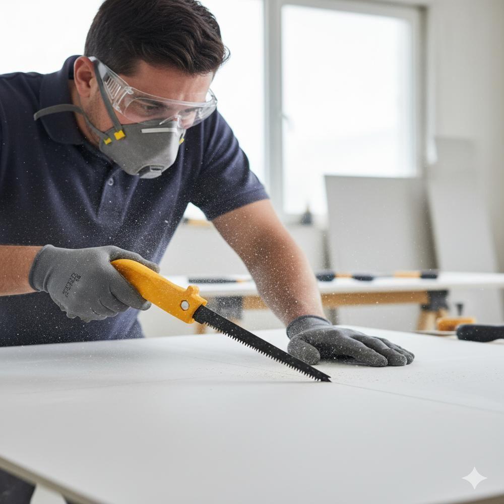 Serrote Multiuso Para Gesso E Jardinagem 29cm Com Cabo Antiderrapante - 4