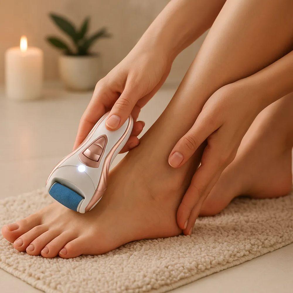 Depilador Elétrico 3 Em 1 Depilação, Aparador E Removedor De Calos Em Um Só Aparelho - 5