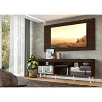 Rack Com Painel Tv 65" Retrô Com Espelho Flórida Multimóveis V3138 Duna/Branco Duna/Branco - 2