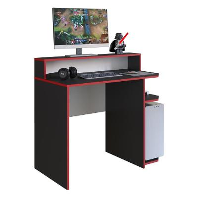 Mesa Gamer Com Suporte Para Cpu Multimóveis Cr25237 Preto Preto