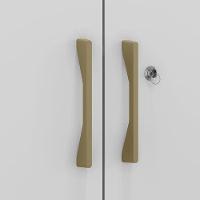 Armário Multiuso Luna Branco Fosco - Kits Paraná - 2