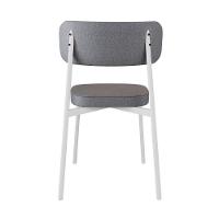 Cadeira Alloa Fixa Com 4 Pés 50 X 44,7 X 83,8 Cm Com 1 Unidade Corriente Cinza - 5