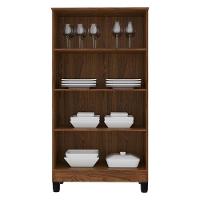 Armário Multiuso Brisa Nogueira Fosco - Kits Paraná - 5