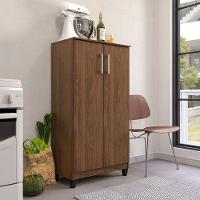 Armário Multiuso Brisa Nogueira Fosco - Kits Paraná - 6