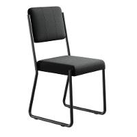 Conjunto 4 Cadeiras De Jantar Next Preto Corriente Estrutura Preta - 5