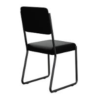 Conjunto 4 Cadeiras De Jantar Next Preto Corriente Estrutura Preta - 6