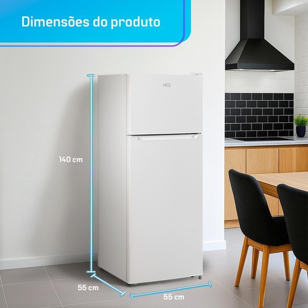 Geladeira Refrigerador HQ Defrost 230L  HQ-230RDF 110V - 4
