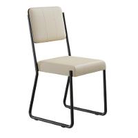 Conjunto 2 Cadeiras De Jantar Next Areia Corriente Estrutura Preta - 5