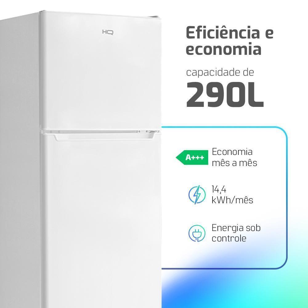 Geladeira Refrigerador HQ Defrost 290L HQ-290RDF 220V - 5