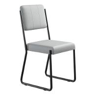Conjunto 4 Cadeiras De Jantar Next Cinza Claro Corriente Estrutura Preta - 5