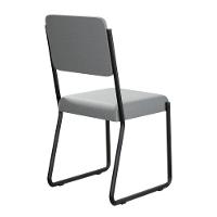 Conjunto 4 Cadeiras De Jantar Next Cinza Claro Corriente Estrutura Preta - 6