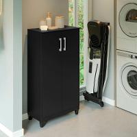 Armário Multiuso Brisa Preto Fosco - Kits Paraná - 2