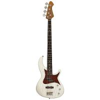 Contrabaixo Aria Pro Ii 313-mk2 Detroit 4 Cordas Open-pore White - 1