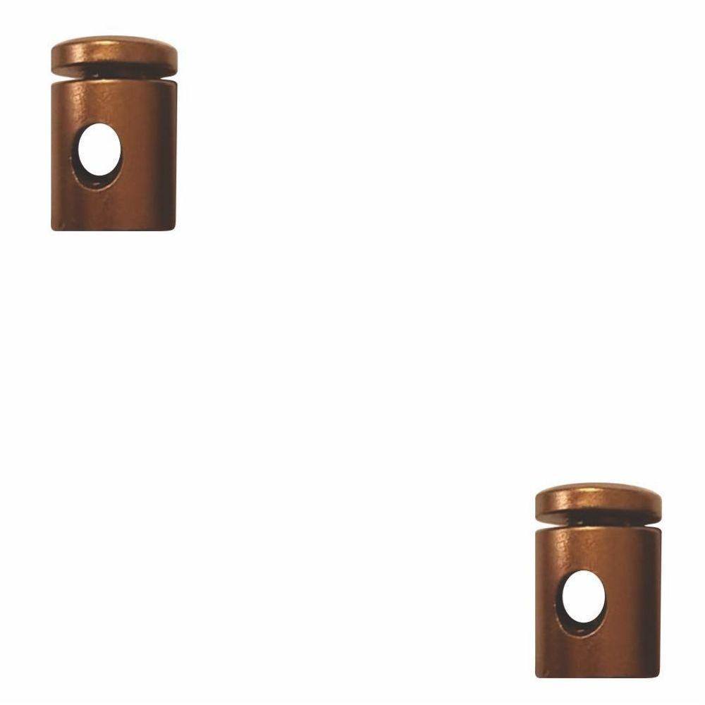 Kit-2 Desviador De Cabo Para Lustres E Pendentes E Luminária Md-6005/2 Cobre - 1