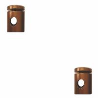 Kit-2 Desviador De Cabo Para Lustres E Pendentes E Luminária Md-6005/2 Cobre - 1