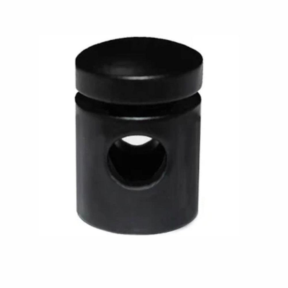 Kit-10 Desviador De Cabo Para Lustres E Pendentes E Luminária Md-6005/10 Preto - 2