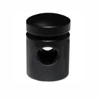 Kit-10 Desviador De Cabo Para Lustres E Pendentes E Luminária Md-6005/10 Preto - 2