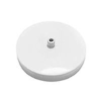 Kit/10 Canopla Lustre Pendente Cilíndrica Vivare Md-1004 11x1,2cm Branco - 1