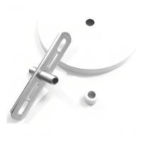 Kit/10 Canopla Lustre Pendente Cilíndrica Vivare Md-1004 11x1,2cm Branco - 4