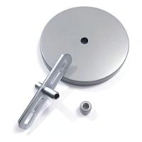 Canopla Lustre Pendente Cilíndrica Vivare Md-1004 11x1,2cm Prata - 4