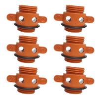 Kit 6 Dreno Bujão Tampão Para Lanchas E Barcos - 1