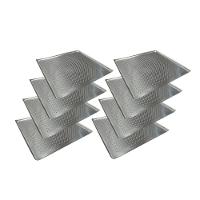 Kit - Mesa Bancada 8 Níveis PRP-004 Progás + 8 Assadeiras Perfuradas 35x35 Cimapi - 7