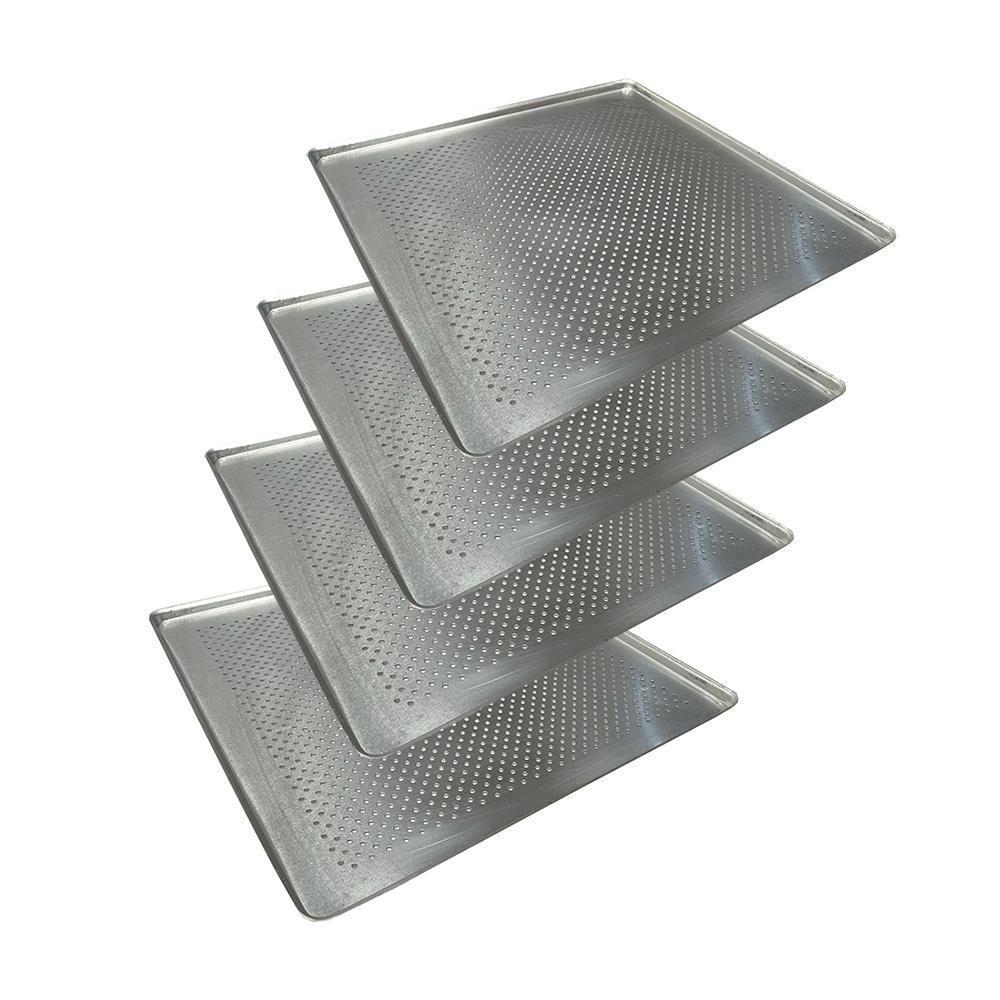 Kit - Mesa Bancada 8 Níveis PRP-004 Progás + 4 Assadeiras Perfuradas 35x35 Cimapi - 2