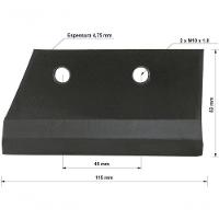 Navalha De Corte Para Triturador Tramontina Trf25, Tre25, Tre30, Tre40ma, Tr40 E Tre40 - 2