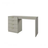 Escrivaninha Penteadeira Camarim Princess Com Porta Joias Mavaular Off White - 3