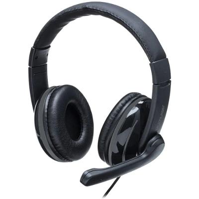 Fone De Ouvido Headset Pro P2 - Cancelamento De Ruído - Potência 30mw - Com Adaptador P3 - Ph316