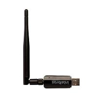 Adaptador Wireless Usb Intelbras Inet 4710016 Iwa3001 De Alto Ganho 300mbps Com Antena Removivel - 8