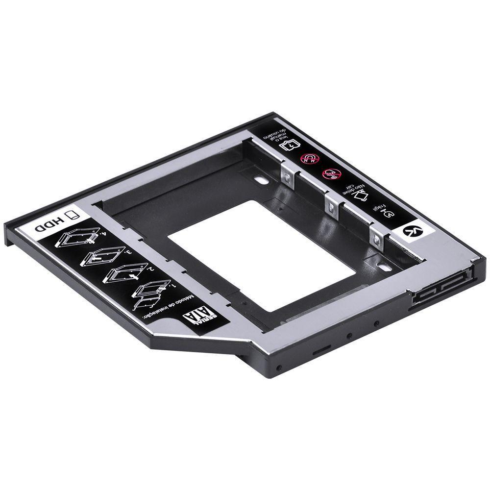 Adaptador Caddy Para Hd Ou Ssd Gaveta Dvd Notebook Ac-95 - 3