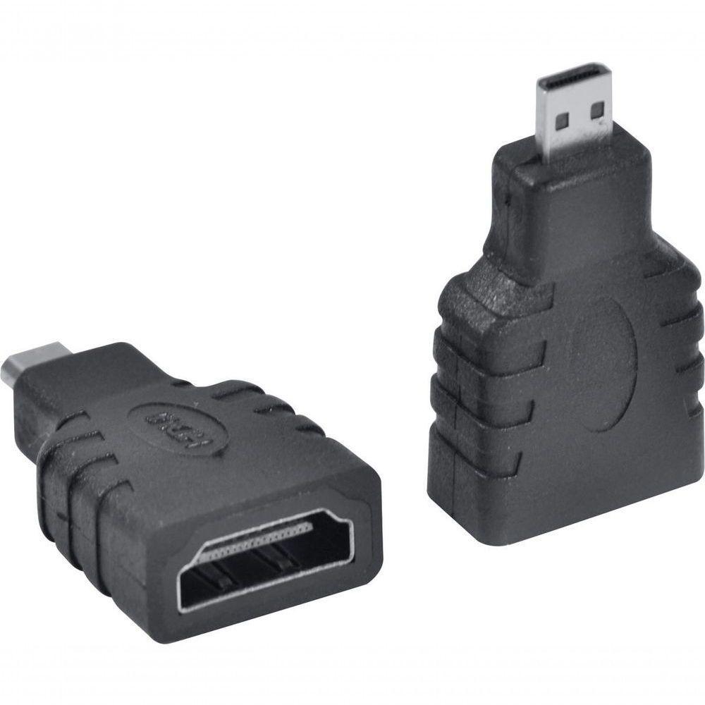 Adaptador Micro Hdmi Macho X Hdmi Femea Ah-mch - 1