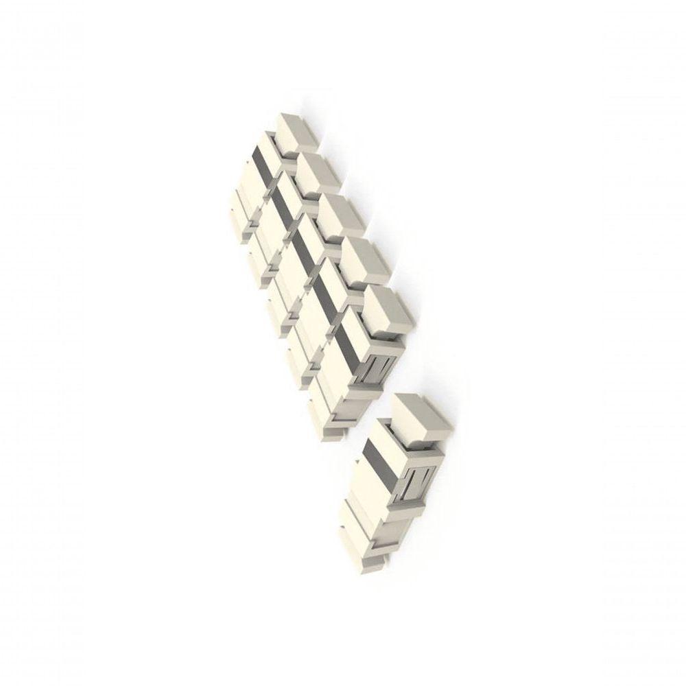 Kit De Adaptadores Opticos Sohoplus 01f Mm Sc-pc Simplex - Bege (kit 06pcs) - 33090024 - 3