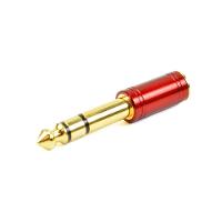 Santo Angelo Plug Adaptador P2 / P10 Estereo Nique Vermelho - 1